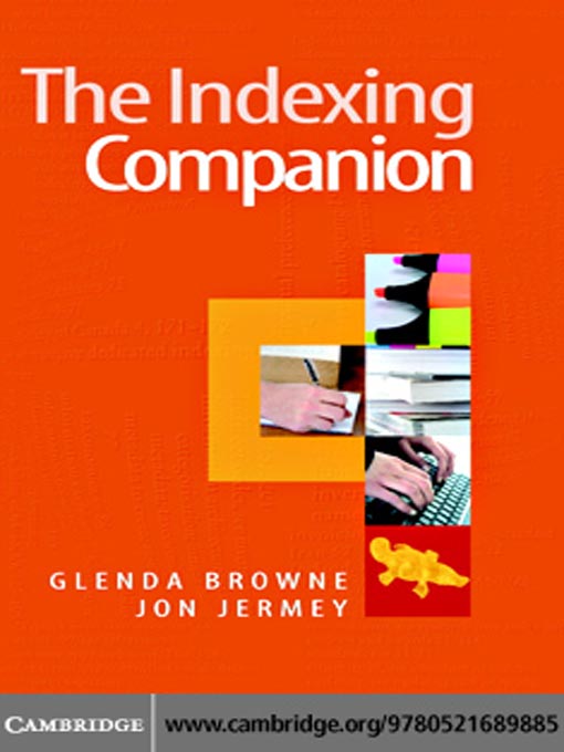 Title details for The Indexing Companion by Glenda Browne - Available
